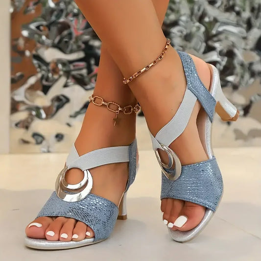 Lucia | Sandali Eleganti con Tacco Alto