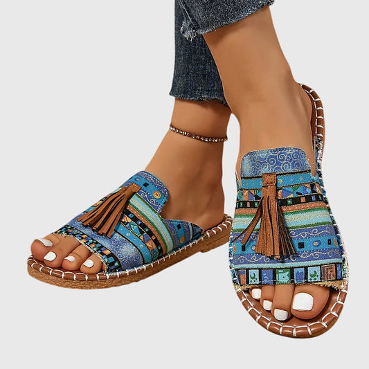 Sofia | Sandali Boho con Pompon