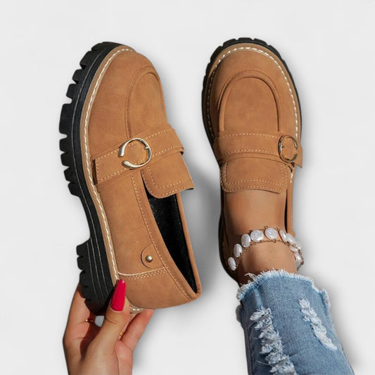 Fabiola | Mocassini Casual a Punta Tonda