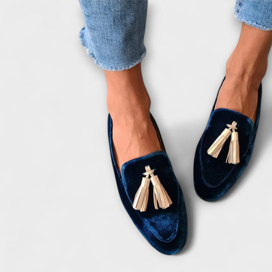 Nadia | Mocassini Vintage con Frange