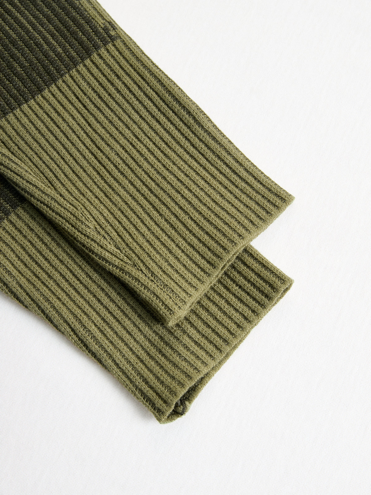Mirta - abito Lungo in Maglia Mimetica con Frange da donna, colore verde oliva, vista 5
