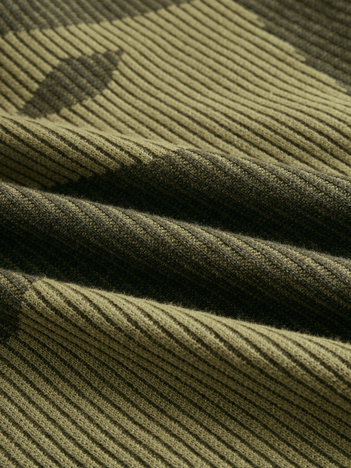 Mirta - abito Lungo in Maglia Mimetica con Frange da donna, colore verde oliva, vista 6