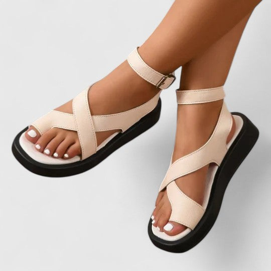 Sabrina | Sandali con Platform Incrociati