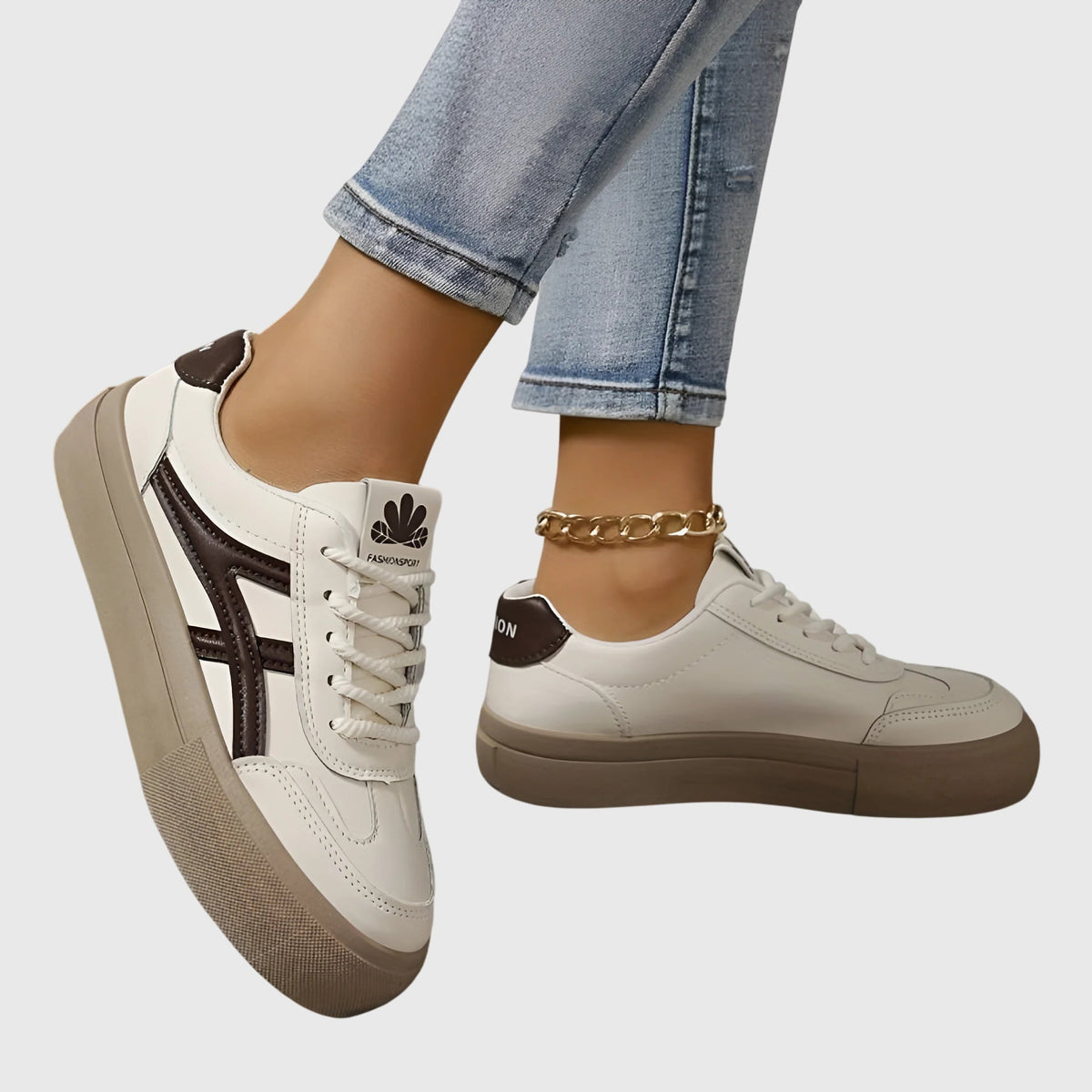 Chiara | Sneakers Comfort con Suola Larga