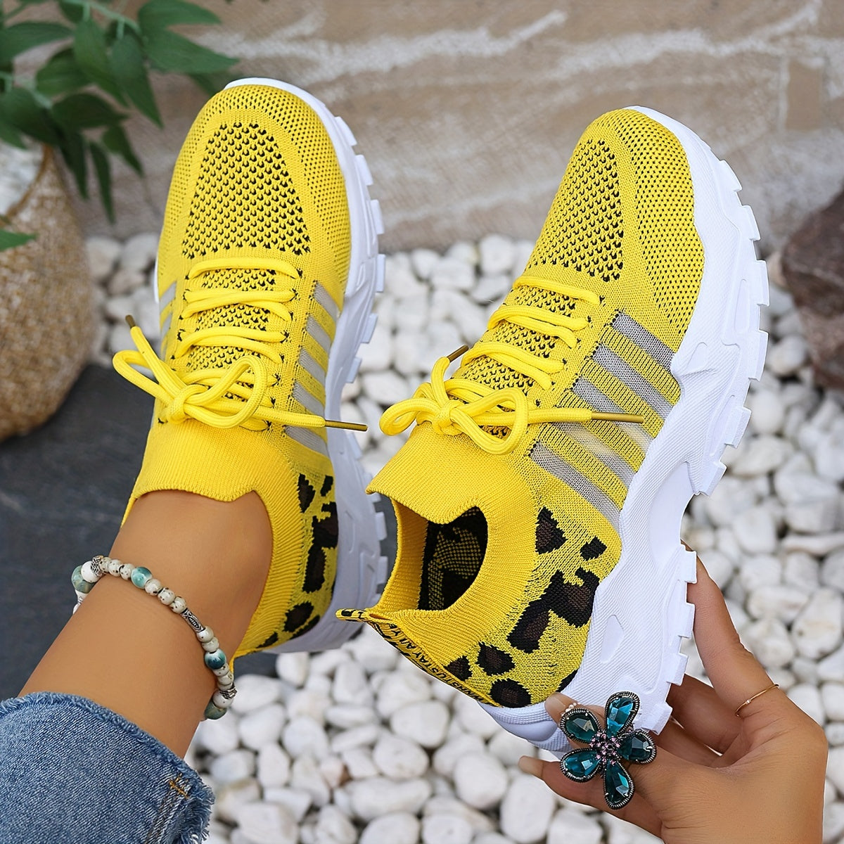 Paola | Sneakers in Maglia Traspirante