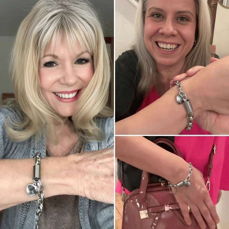 Sofia | Bracciale Catena Dorata con Cuore
