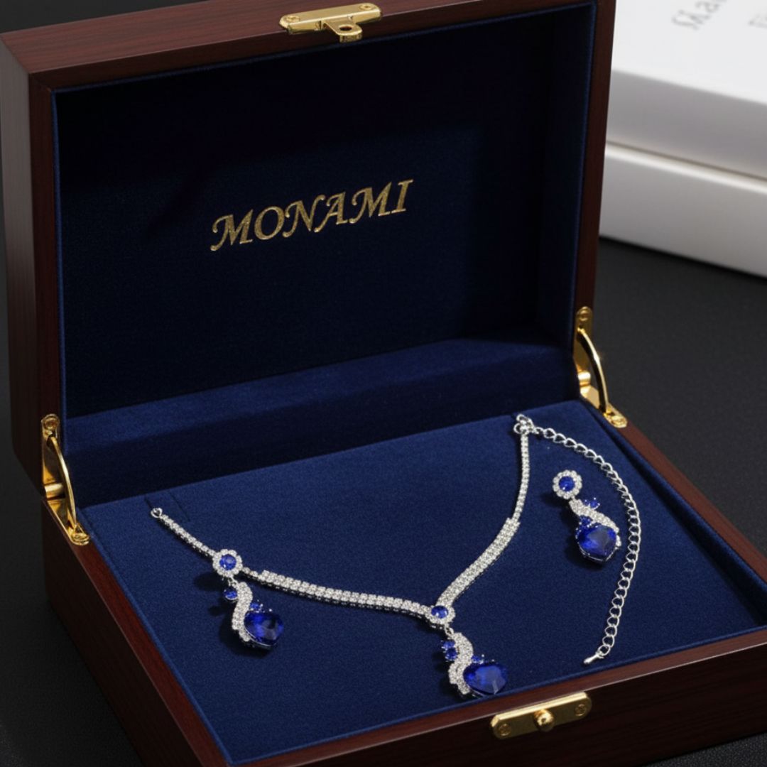 Delphine™ | Set Bijoux Zircone Premium