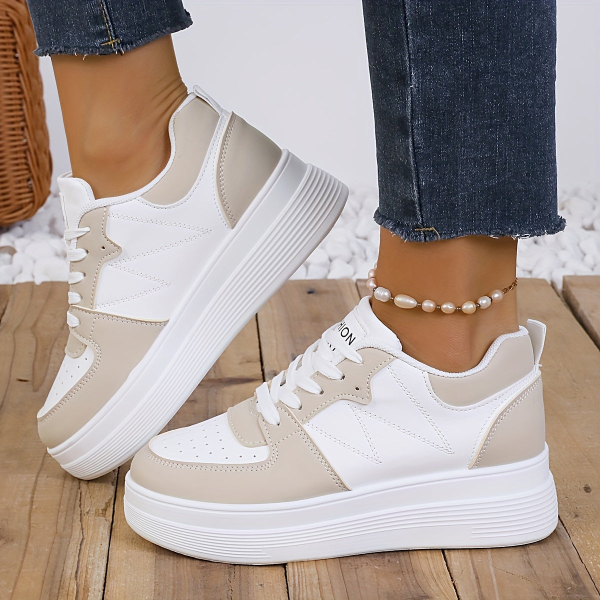 Fiamma | Sneakers Eleganti con Platform