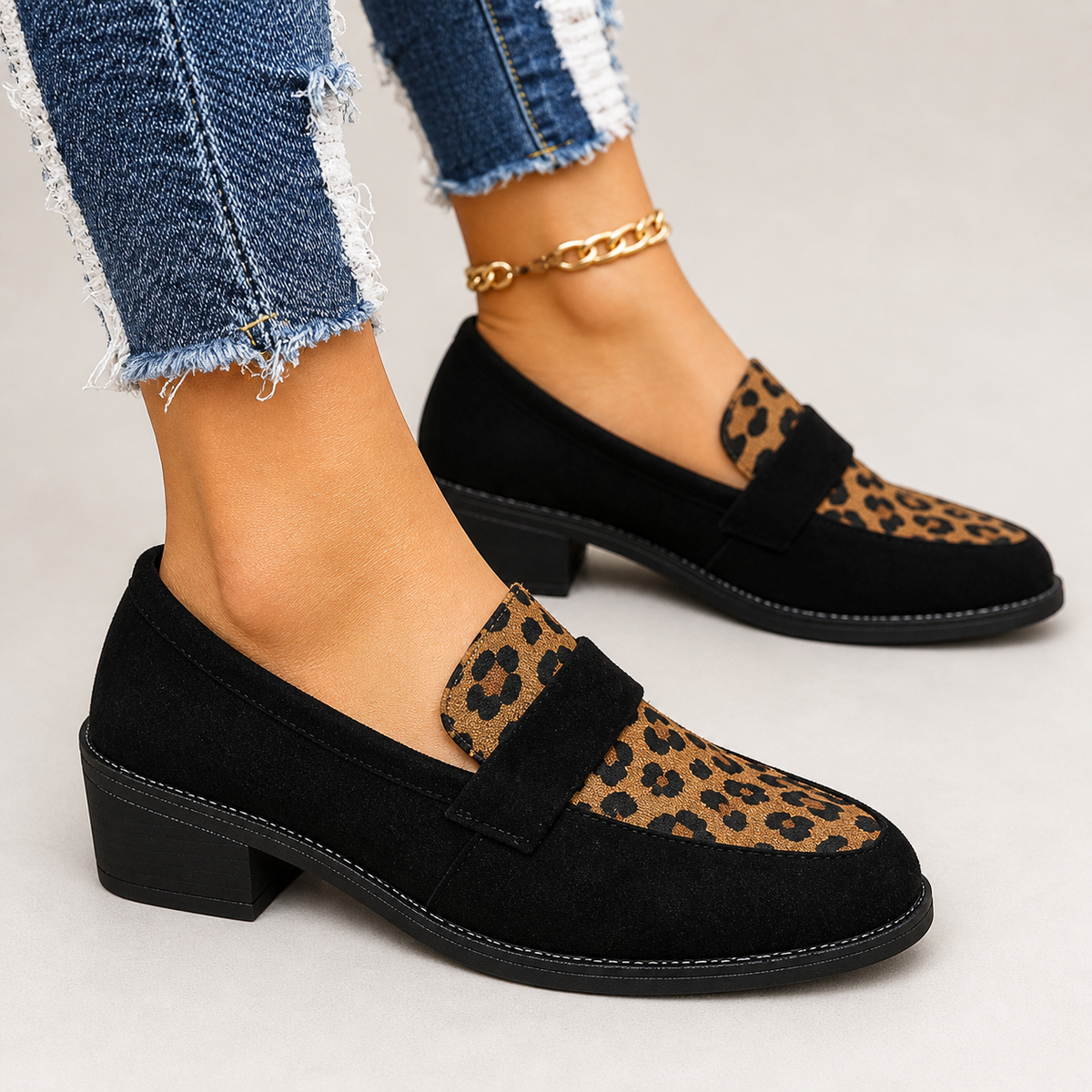 Iolanda | Mules Comfort Leopardate