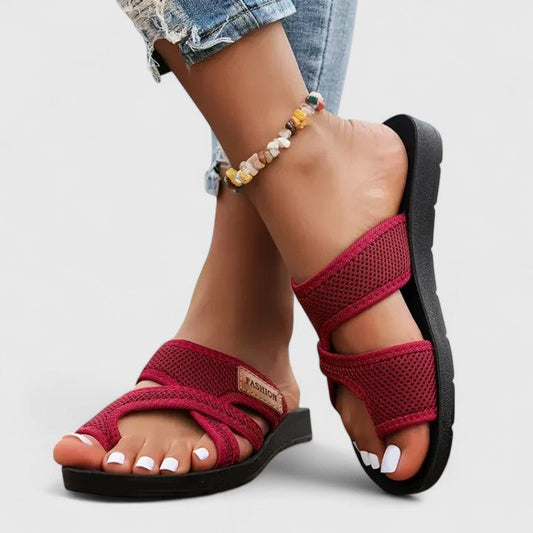 Roberta | Sandali in Rete con Velcro