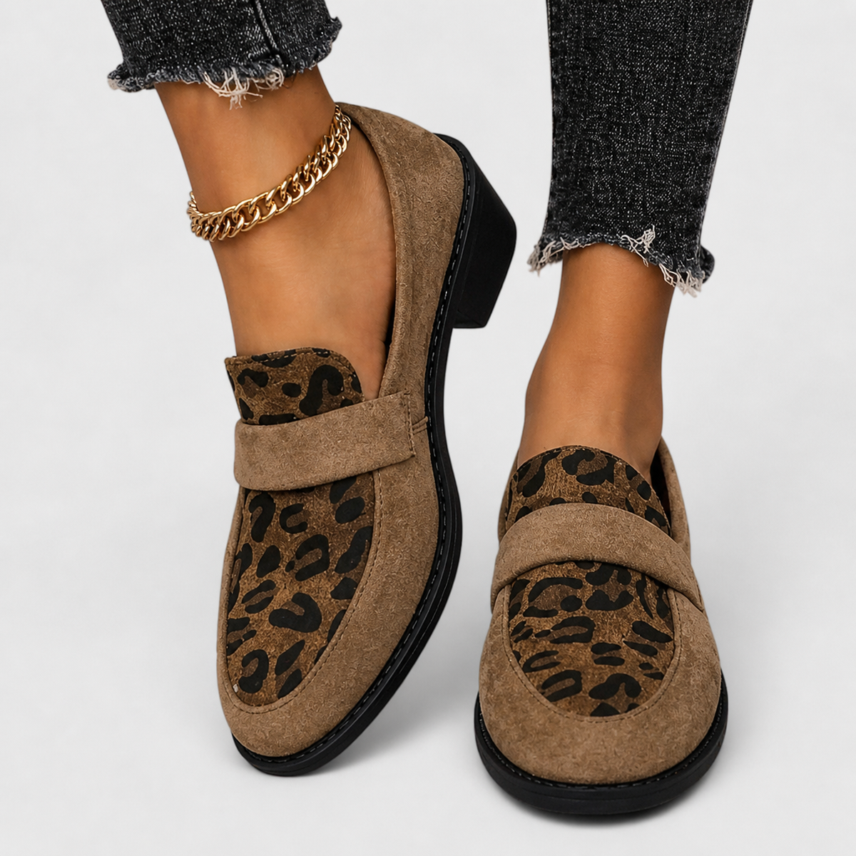 Iolanda | Mules Comfort Leopardate