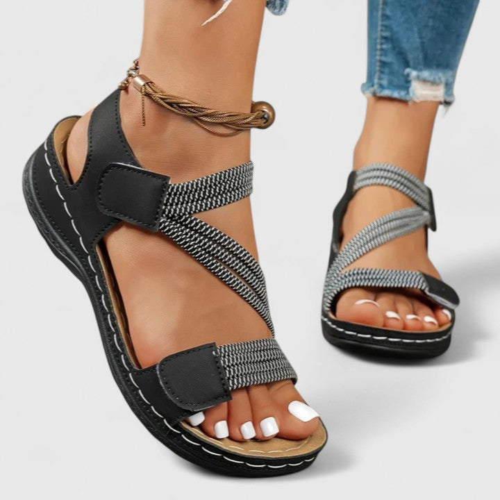 Paola | Sandali Comfort Regolabili