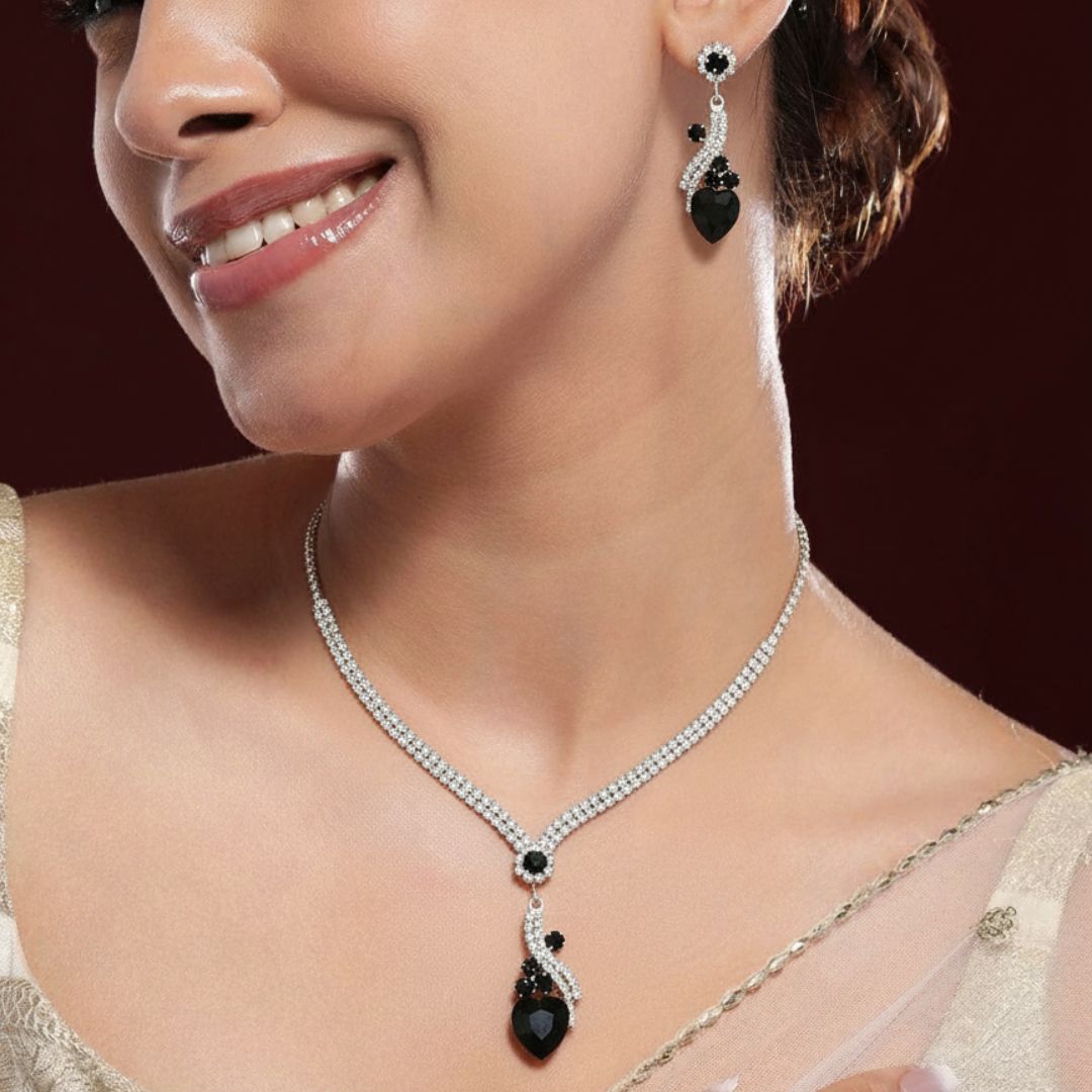 Delphine™ | Set Bijoux Zircone Premium