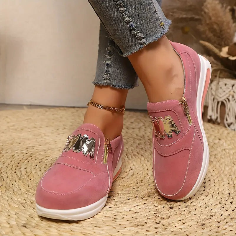 Nadia | Sneakers con Zip Laterale
