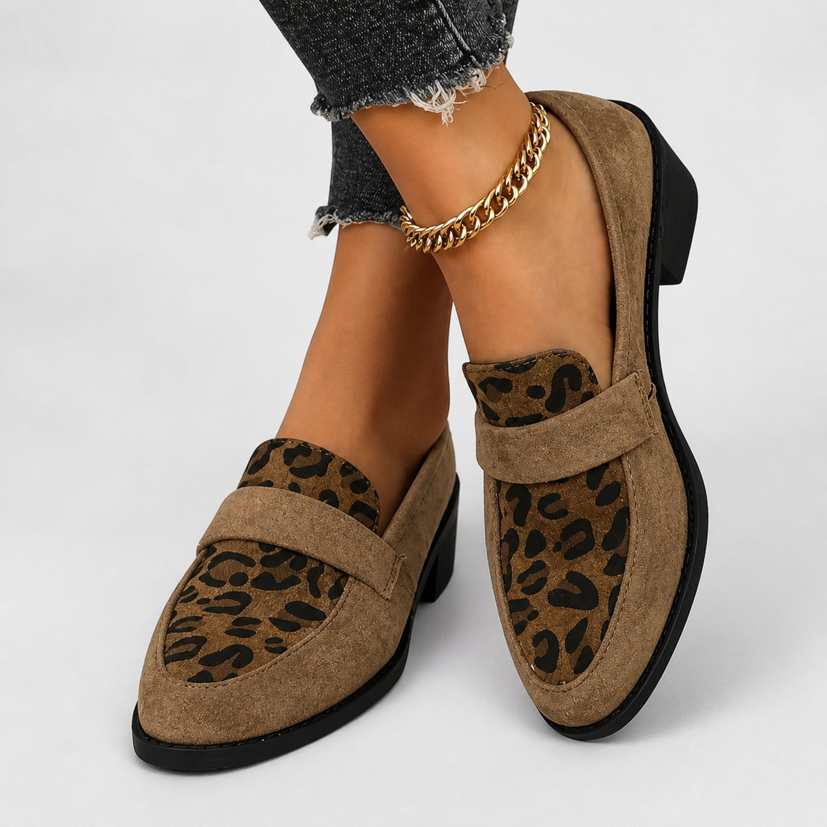 Iolanda | Mules Comfort Leopardate