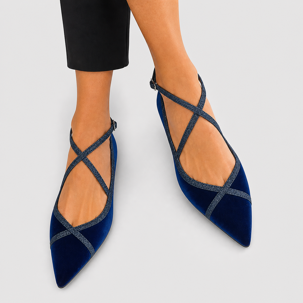 Marta | Mocassini Chic Blu Navy