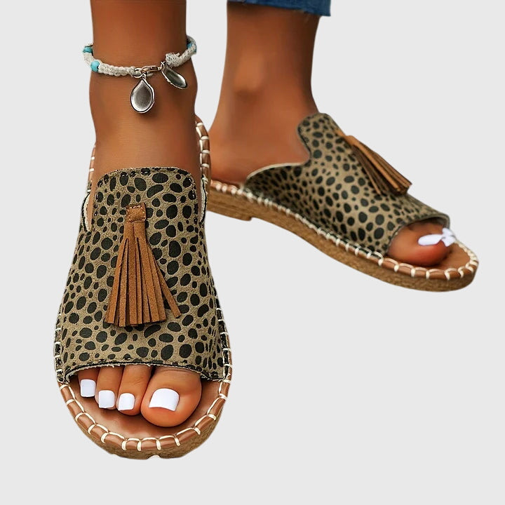 Sofia | Sandali Boho con Pompon