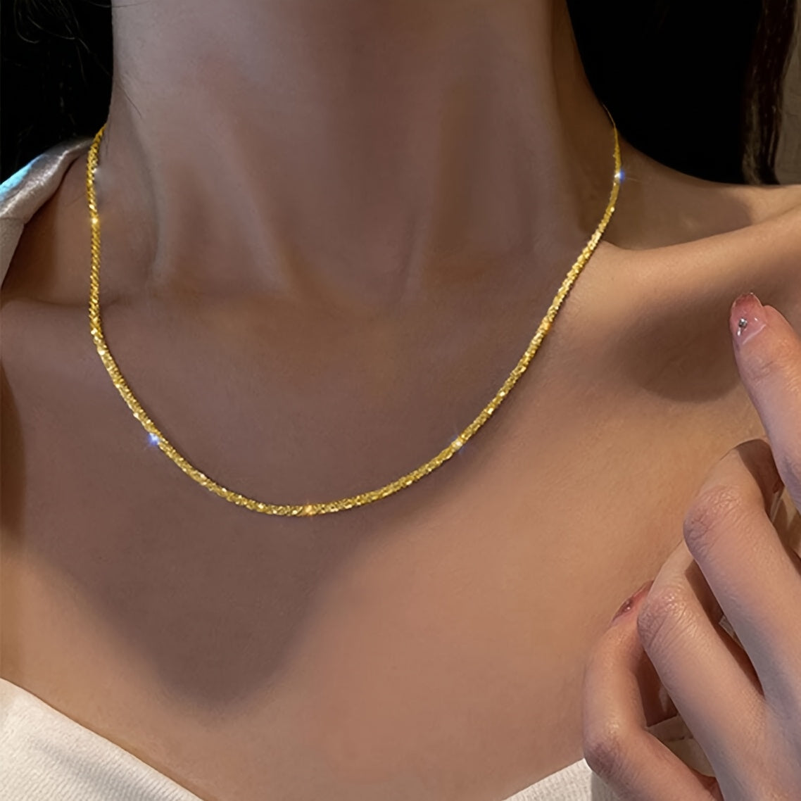 Martina | Set Collana e Bracciale Scintillanti