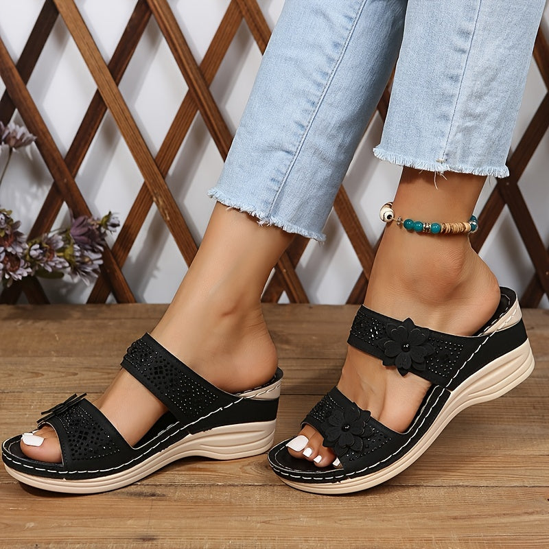 Bianca | Sandali con Zeppa Leggeri