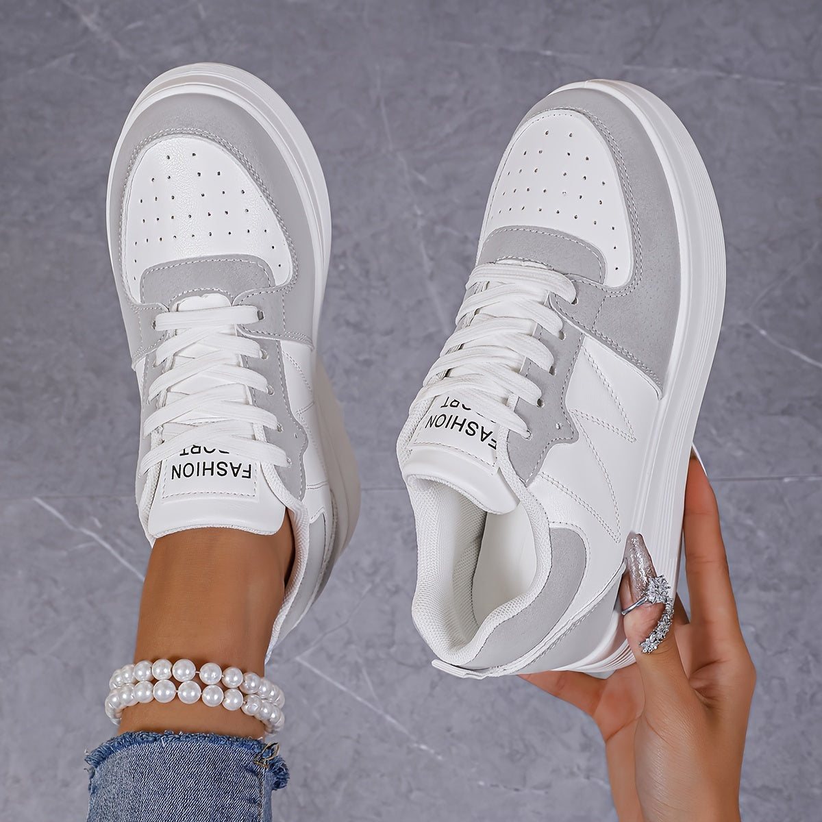 Fiamma | Sneakers Eleganti con Platform