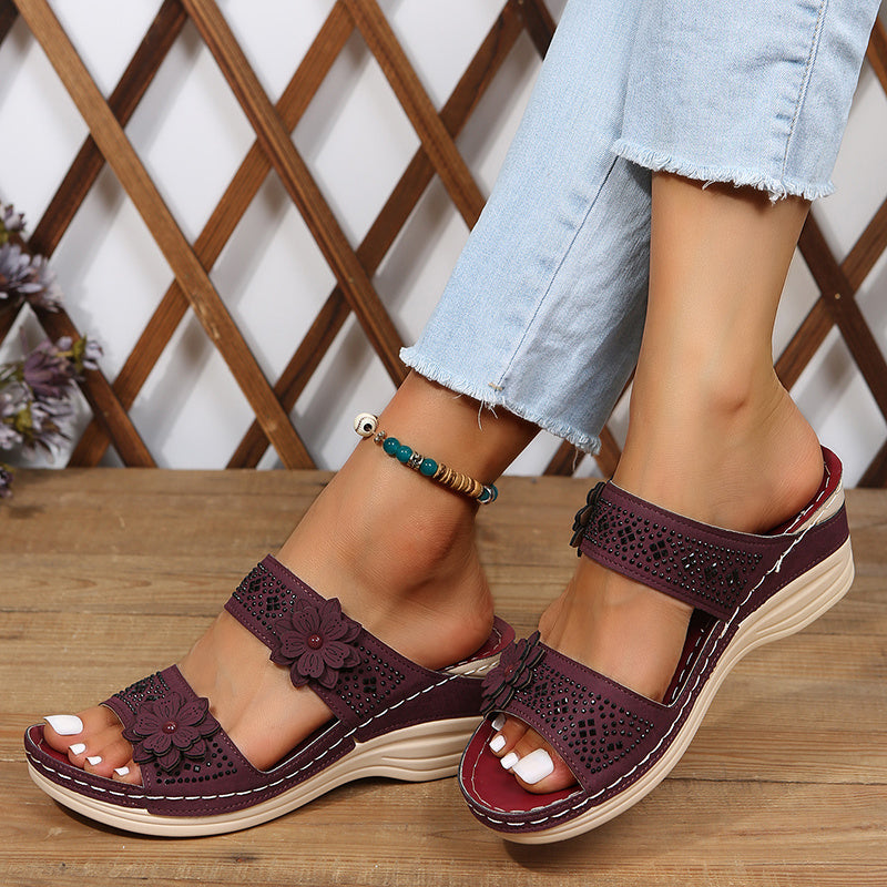 Bianca | Sandali con Zeppa Leggeri