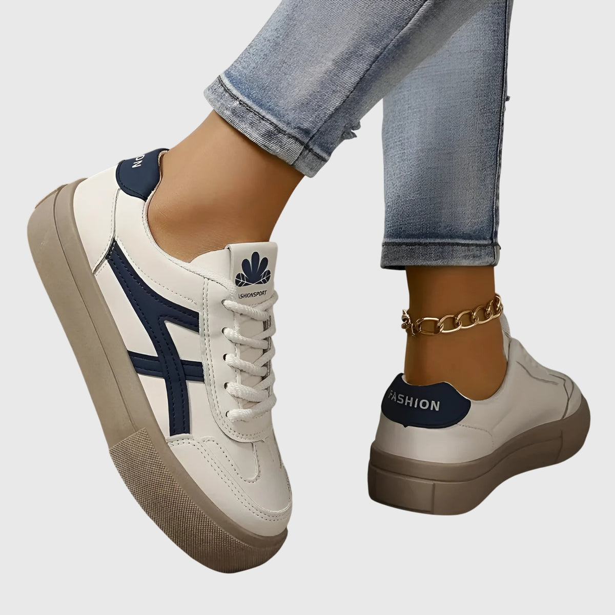 Chiara | Sneakers Comfort con Suola Larga