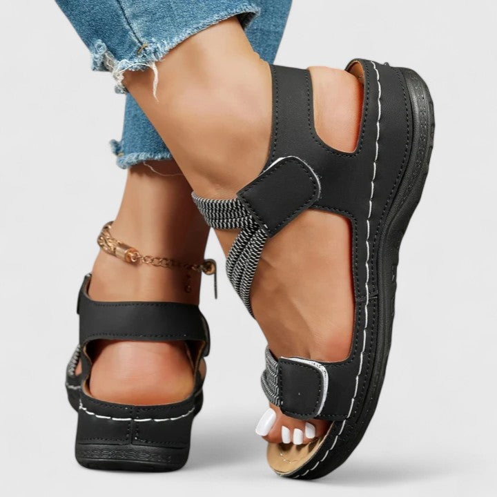 Paola | Sandali Comfort Regolabili