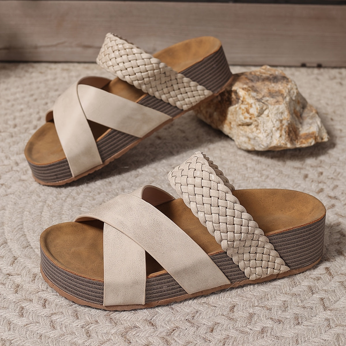Hortense™ | Sandales Élégance Tressée