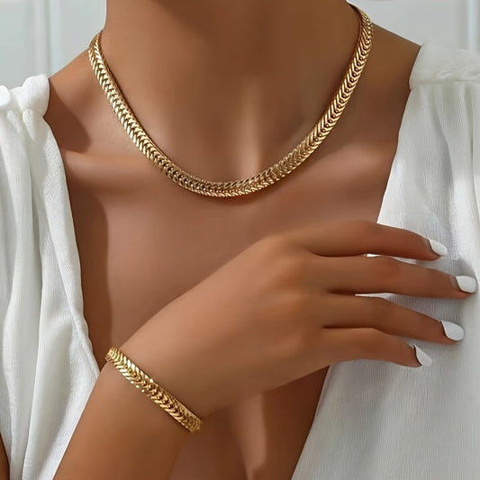 Federica | Set Collana e Bracciale Coda di Volpe