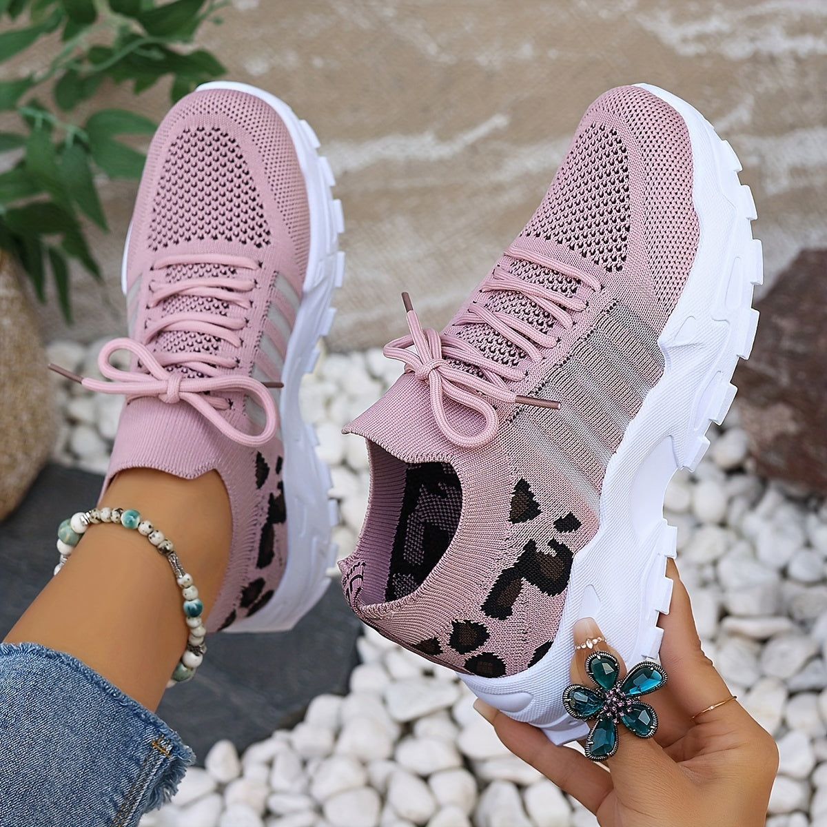Paola | Sneakers in Maglia Traspirante