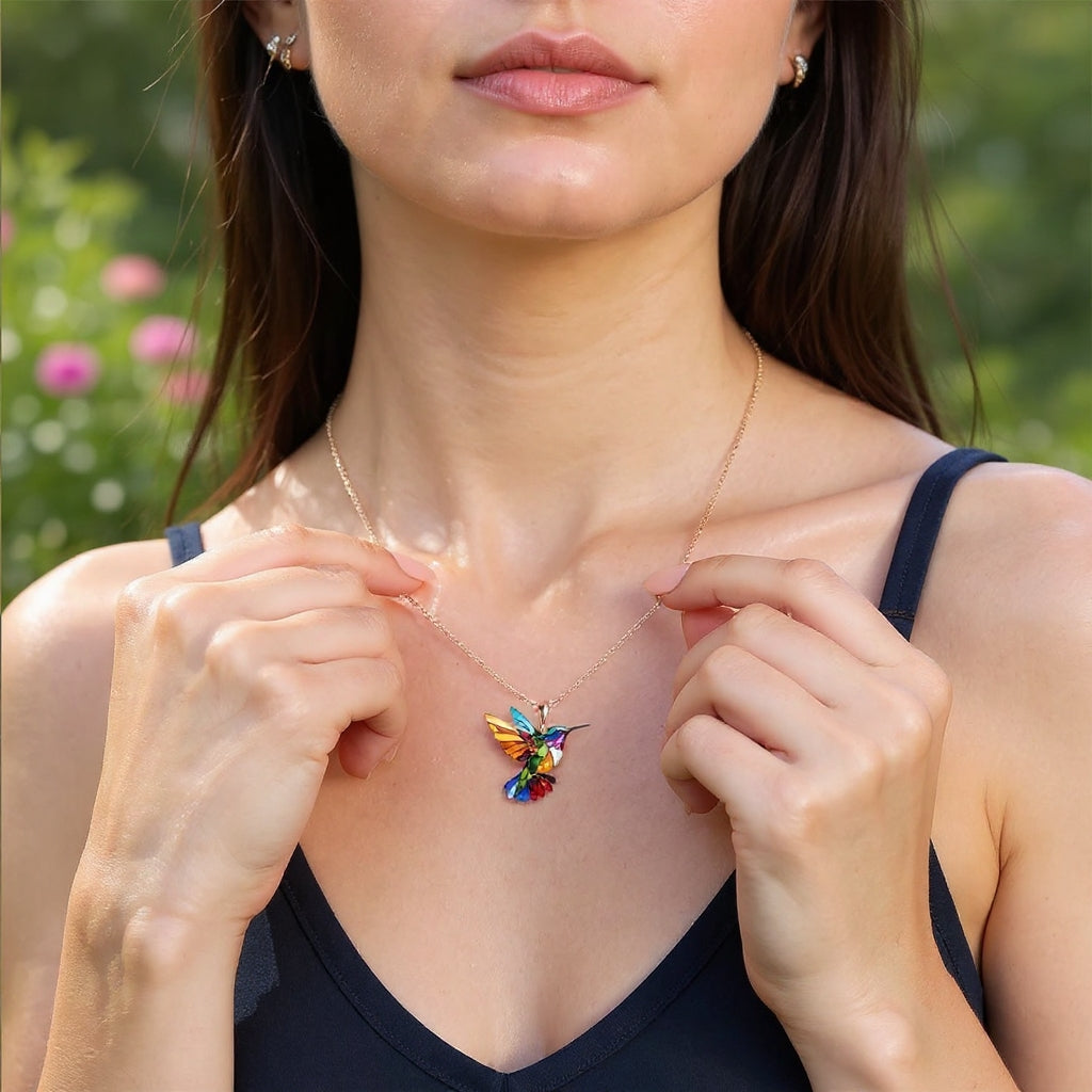 Éloïse™ | Magnifique Collier Colibri