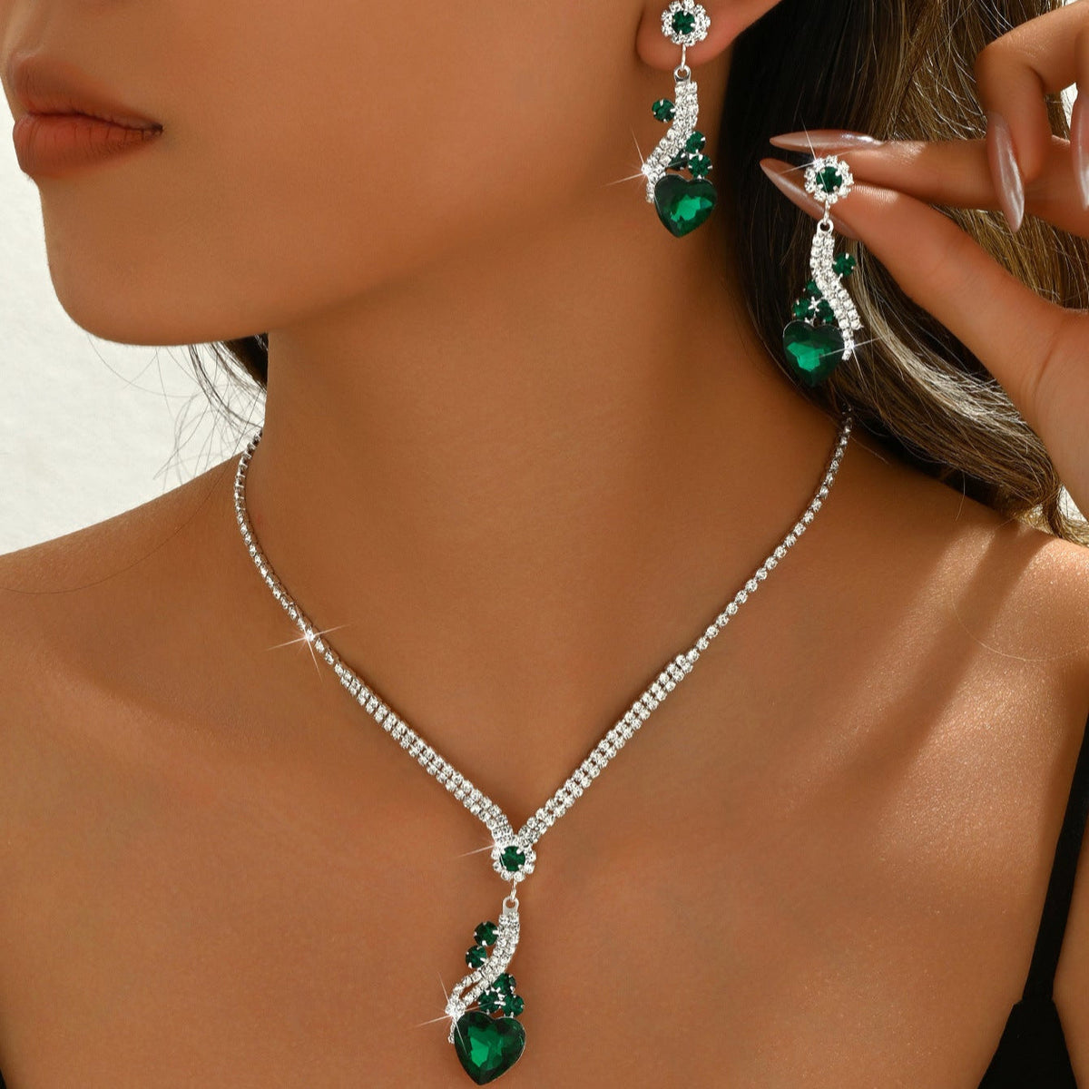 Delphine™ | Set Bijoux Zircone Premium