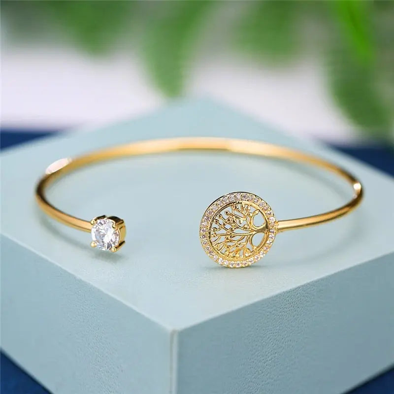 Irene | Bracciale Regolabile Albero della Vita
