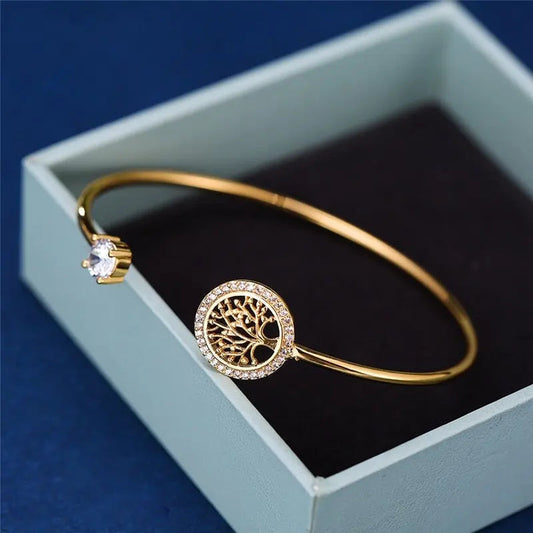 Irene | Bracciale Regolabile Albero della Vita