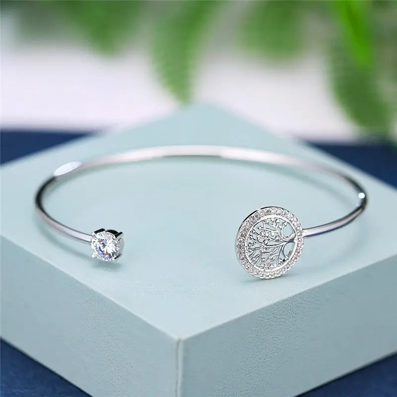 Irene | Bracciale Regolabile Albero della Vita