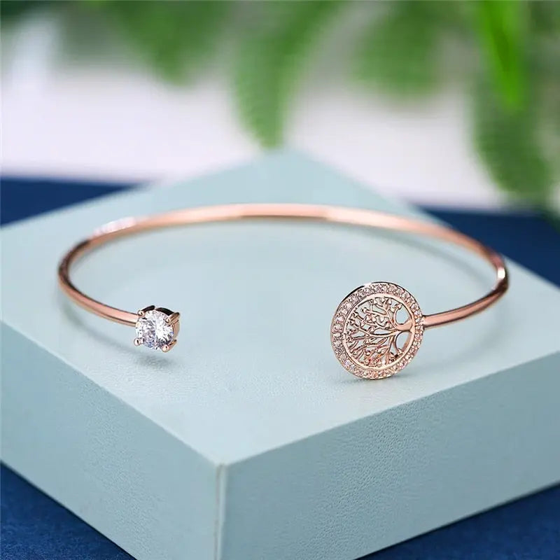 Irene | Bracciale Regolabile Albero della Vita