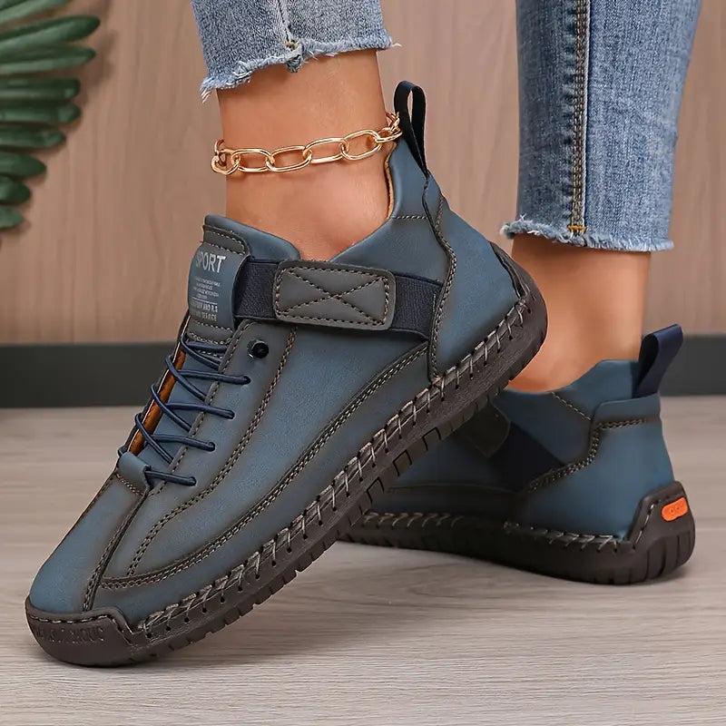 Rosetta - Sneakers slip-on comfort Blu Petrolio