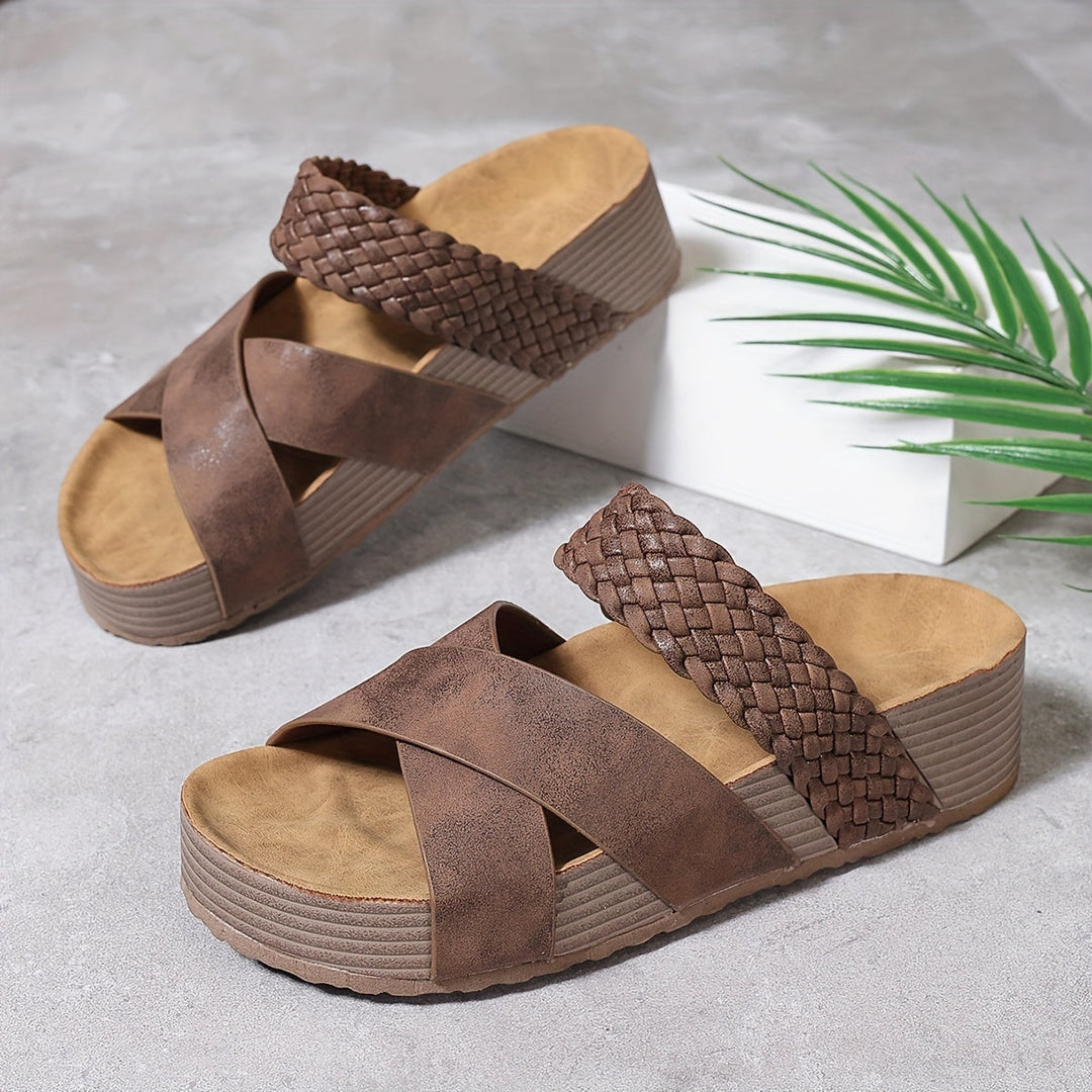 Hortense™ | Sandales Élégance Tressée