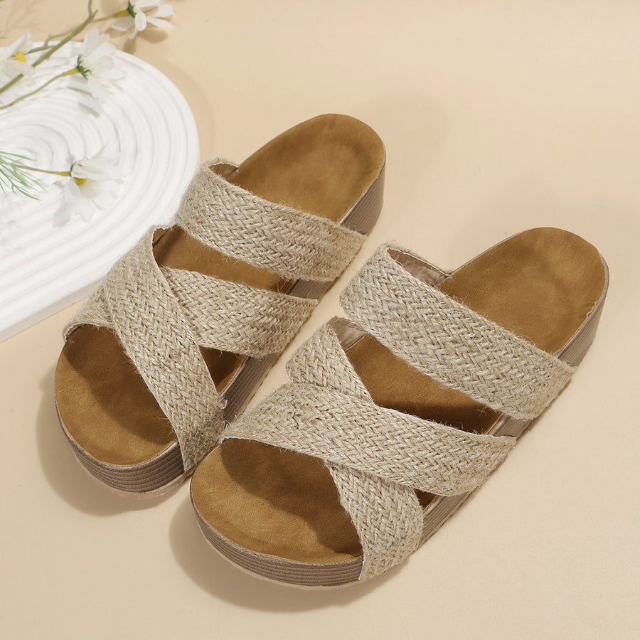 Hortense™ | Sandales Élégance Tressée