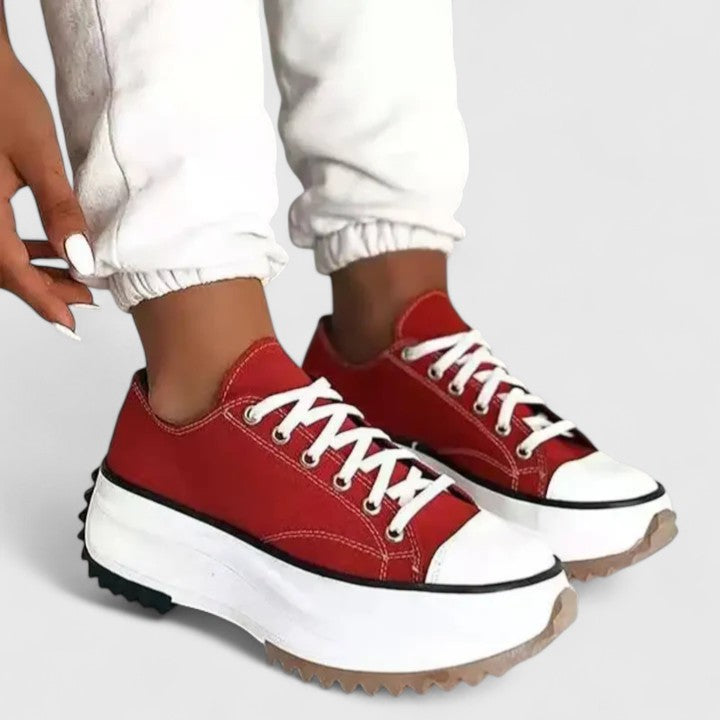 Sofia | Sneakers con Platform Stringate