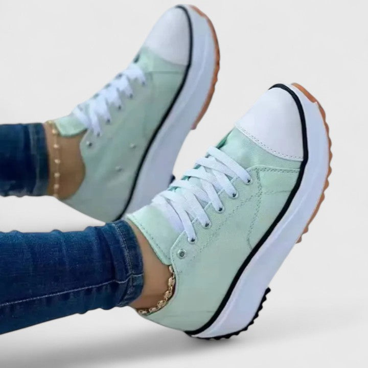 Sofia | Sneakers con Platform Stringate