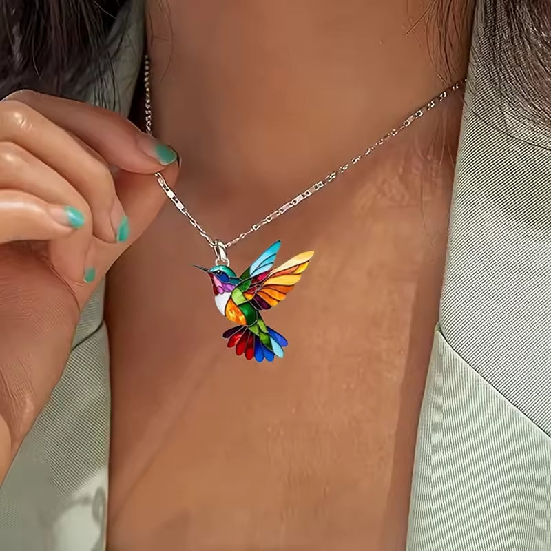 Éloïse™ | Magnifique Collier Colibri