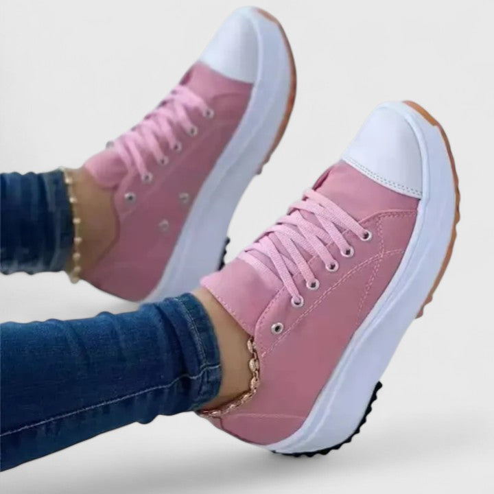 Sofia | Sneakers con Platform Stringate