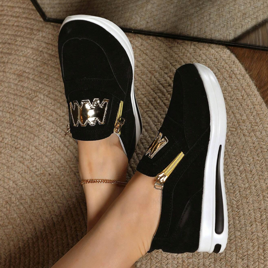 Nadia | Sneakers con Zip Laterale