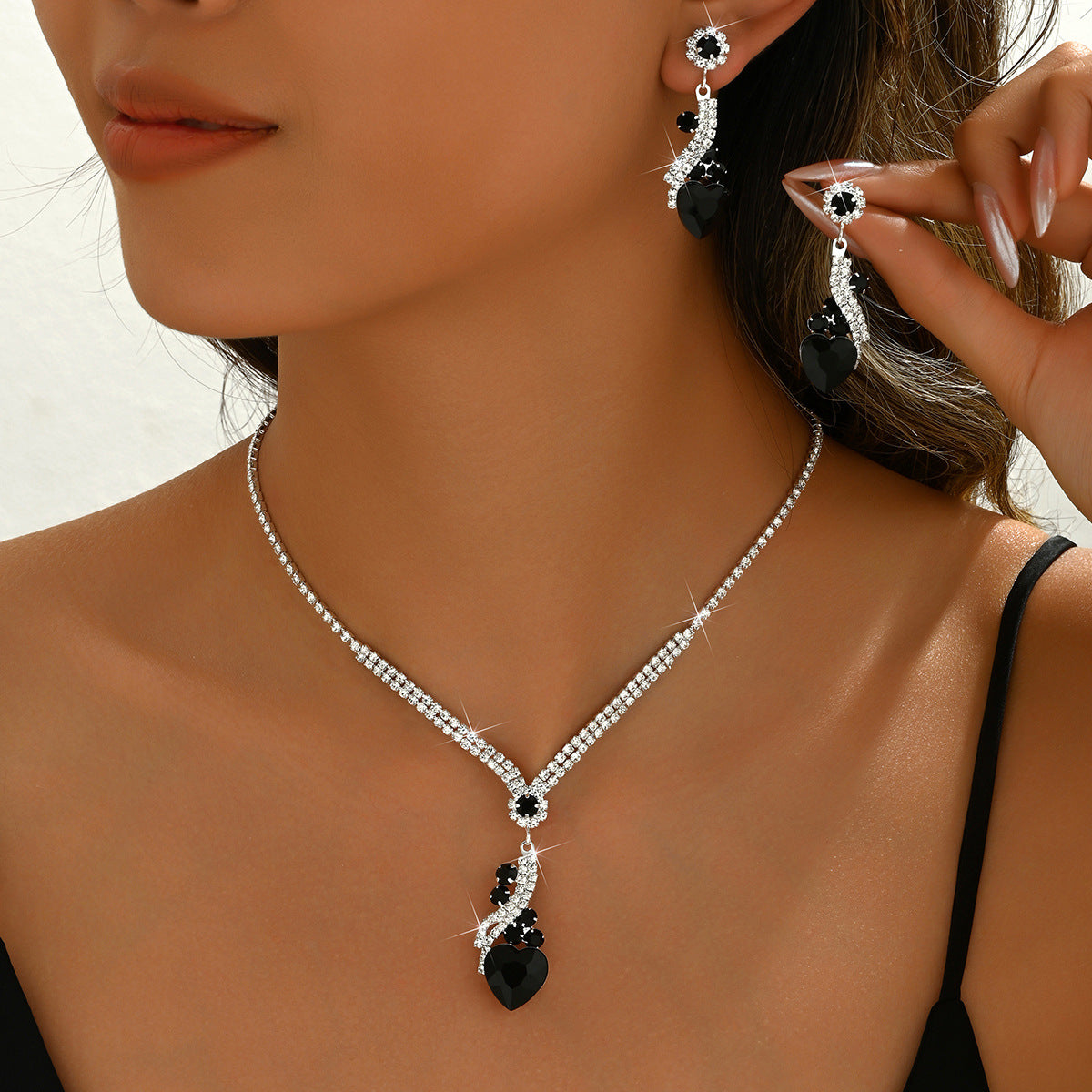 Delphine™ | Set Bijoux Zircone Premium
