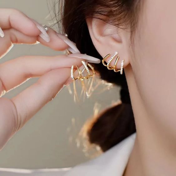 Chiara | Orecchino a Spirale