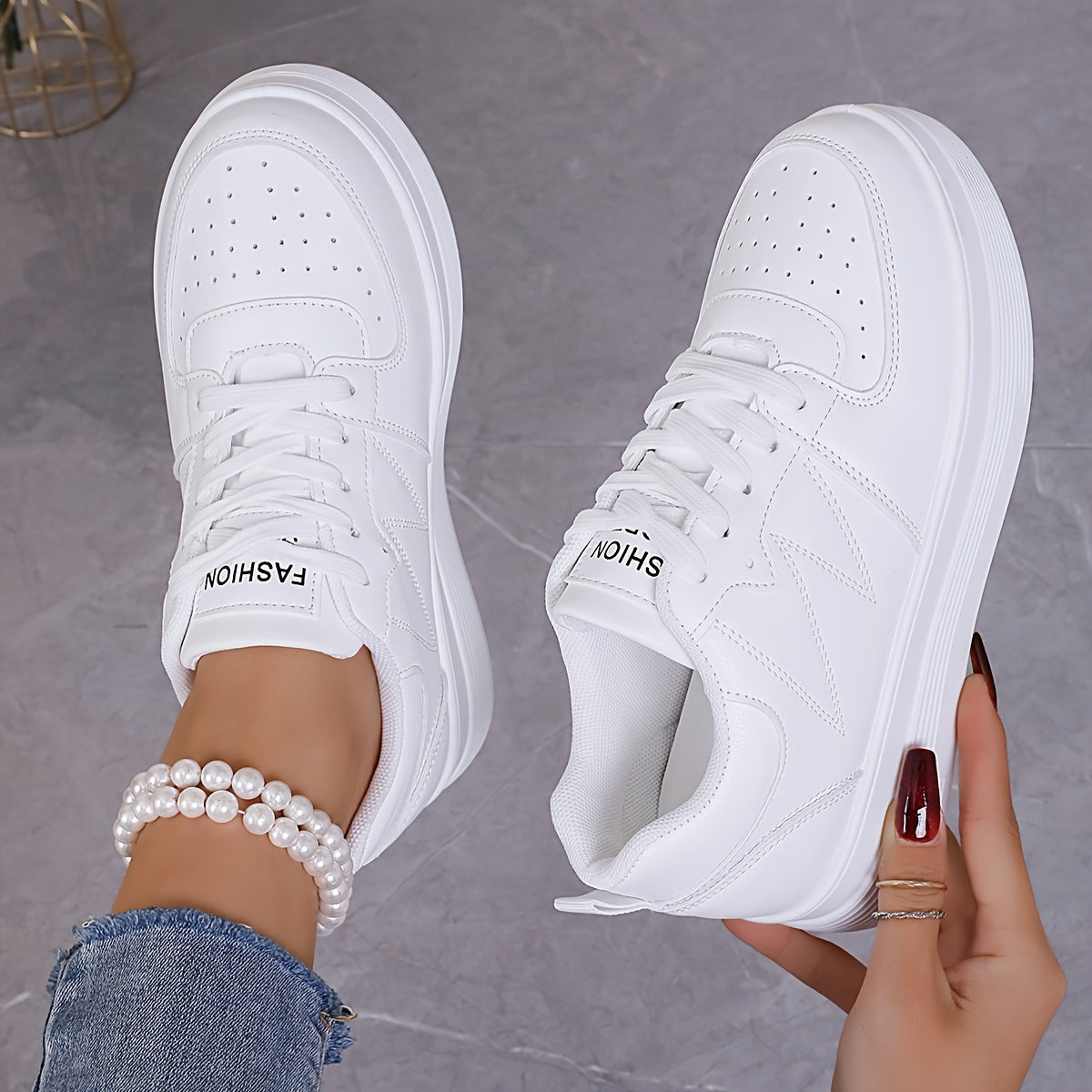 Fiamma | Sneakers Eleganti con Platform