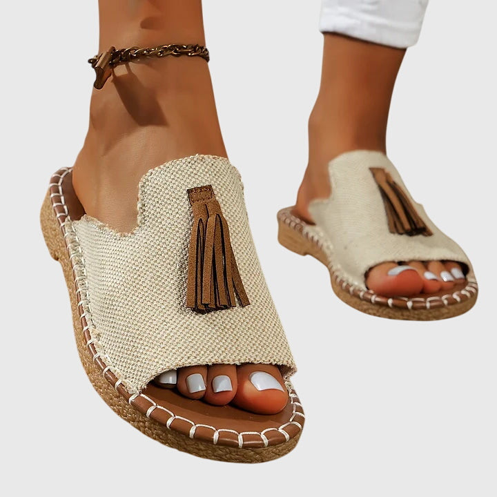 Sofia | Sandali Boho con Pompon