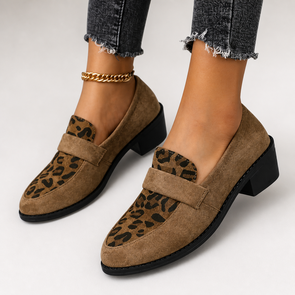 Iolanda | Mules Comfort Leopardate