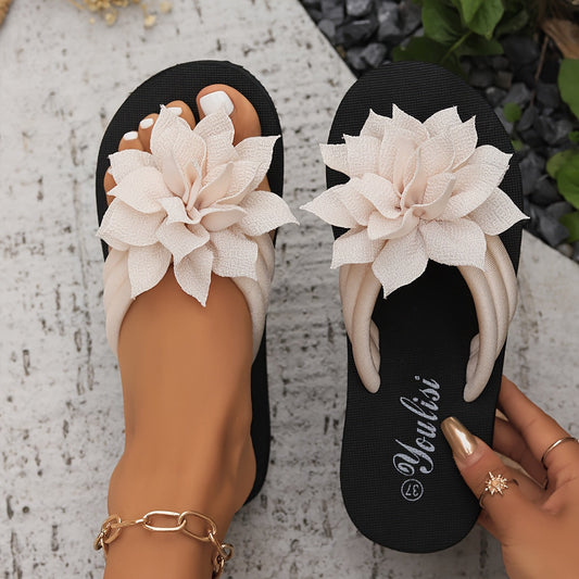 Ottavia | Sandali con Fiore Eleganti